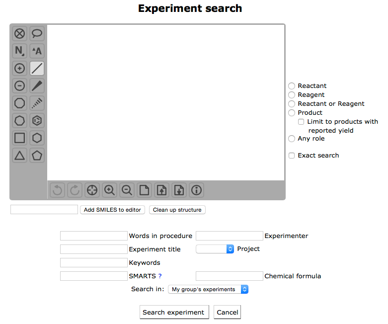 Search panel Search panel